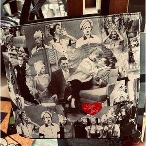 I Love Lucy purse. Brand new, never used. No tags.  stored for around 20 years